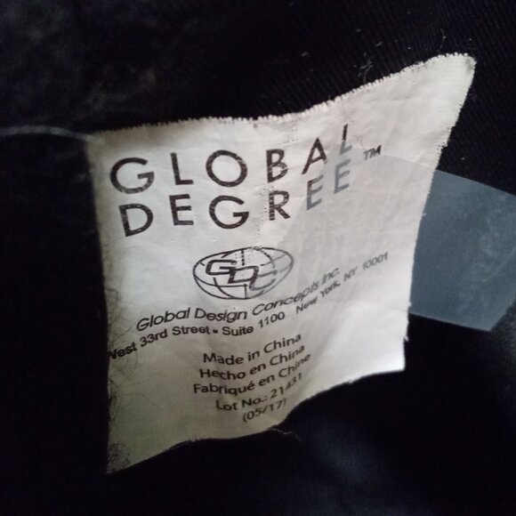 GLOBAL DEGREE UNISEX LEATHER BACKPACK, COMMUTER, SCHOOL BAG - GRAY BLUE TRIM - Picture 8 of 8